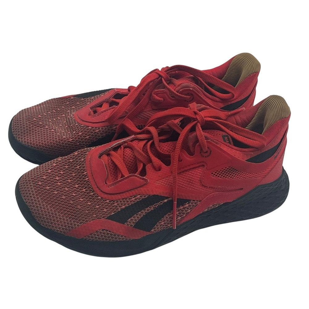 Reebok Nano X Men's Training Shoes Red Black Size 7.5